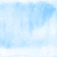 Abstracte blauwe waterverf decoratieve achtergrond vector
