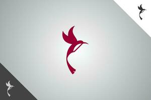 vogel modern logotype en symbool. perfect logo voor bedrijf verwant naar dier, huisdier en veterinair. geïsoleerd Aan achtergrond. vector eps 10.