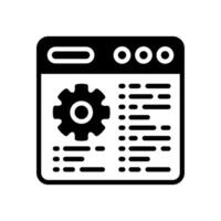 seo compiler icoon in vector. illustratie vector