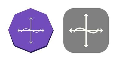 uniek diagram vector icoon