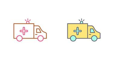 ambulance vector pictogram