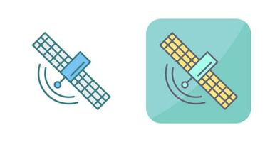 satelliet vector pictogram