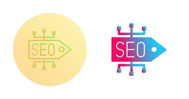 seo label vector icoon