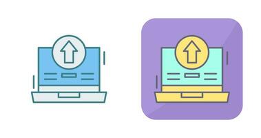 upload vector pictogram