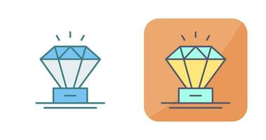 diamant vector pictogram