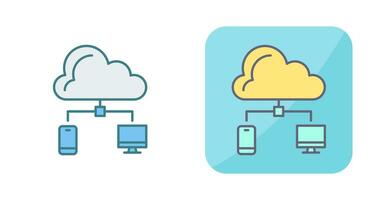 wolk vector pictogram