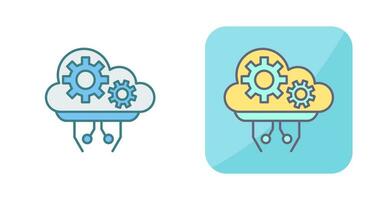 cloud computing vector icon