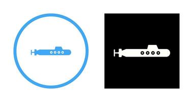 onderzeeër vector pictogram