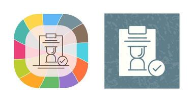 zandloper vector pictogram