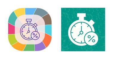 timer vector icoon