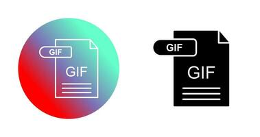 gif vector icoon