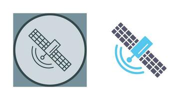 satelliet vector pictogram