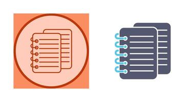 notities vector pictogram