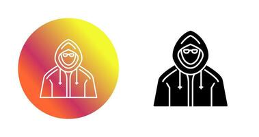 hacker vector pictogram