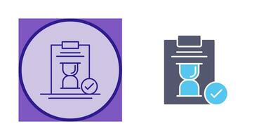 zandloper vector pictogram