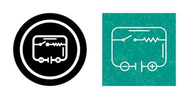 elektrisch stroomkring vector icoon