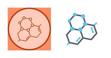 molecuul vector pictogram