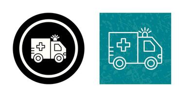 ambulance vector pictogram