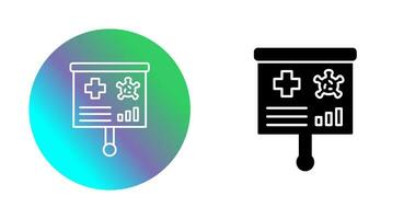 presentatie vector pictogram