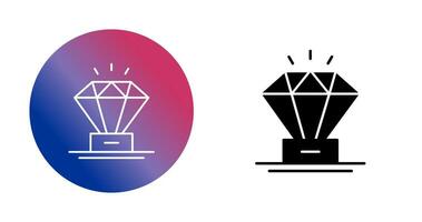 diamant vector pictogram