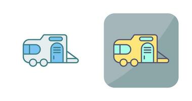 caravan vector pictogram