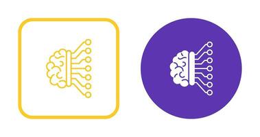 machine aan het leren vector icoon