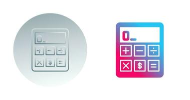 rekenmachine vector pictogram