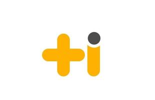 letter h logo alfabet ontwerp pictogram voor bedrijf geel grijs vector
