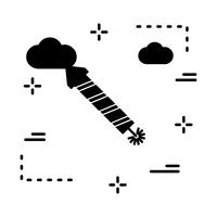 vector vuurwerk pictogram
