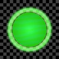 groene planeet geïsoleerde illustratie vector planetaire melkweg groen