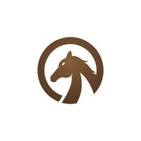 paard logo sjabloon vector pictogram