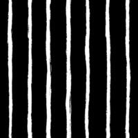 wit verticaal tekening strepen naadloos patroon Aan zwart. rommelig graffiti schetsen behang afdrukken in grunge stijl. Zwitsers ontwerp esthetisch vector