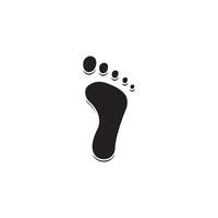 voetafdruk icoon vector