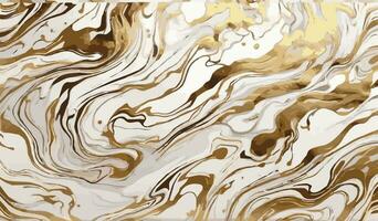 marmeren goud en wit oppervlakte structuur achtergrond. abstract luxe lijn patroon marmeren zwart vector illustratie