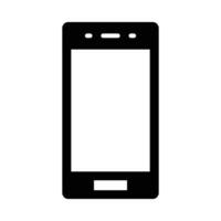 smartphone vector glyph icoon voor persoonlijk en reclame gebruiken.