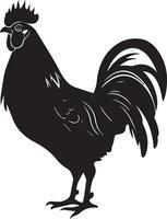 australorp kip vector silhouet illustratie zwart kleur 10