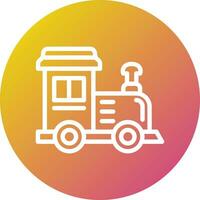 trein speelgoed- vector icoon ontwerp illustratie