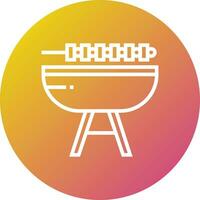 barbecue vector icoon ontwerp illustratie