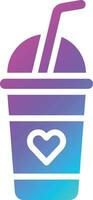 milkshake vector pictogram ontwerp illustratie