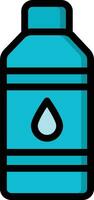 waterfles vector pictogram ontwerp illustratie