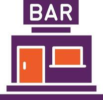 bar vector icoon ontwerp illustratie