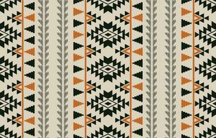 etnisch abstract ikat kunst. aztec ornament afdrukken. meetkundig etnisch patroon naadloos kleur oosters. ontwerp voor achtergrond ,gordijn, tapijt, behang, kleding, inpakken, batik, vector illustratie.