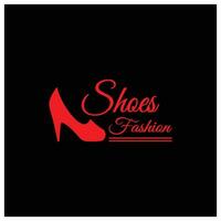 logo voor vrouwen hoog hiel- schoenen dat is elegant en luxueus en vrouwelijk. logo voor bedrijf, vrouwen schoen winkel, mode, schoen bedrijf, schoonheid. vector