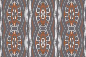 ikat damast paisley borduurwerk achtergrond. ikat ontwerpen meetkundig etnisch oosters patroon traditioneel. ikat aztec stijl abstract ontwerp voor afdrukken textuur,stof,sari,sari,tapijt. vector