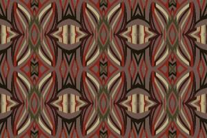 ikat bloemen paisley borduurwerk achtergrond. ikat naadloos patroon meetkundig etnisch oosters patroon traditioneel.azteken stijl abstract vector ontwerp textuur, stof, kleding, verpakking, sarong.
