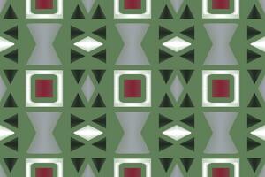 motief ikat paisley borduurwerk achtergrond. ikat aztec meetkundig etnisch oosters patroon traditioneel. ikat aztec stijl abstract ontwerp voor afdrukken textuur,stof,sari,sari,tapijt. vector