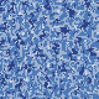 camouflage blauw naadloos patroon modern leger achtergrond textuur. vector