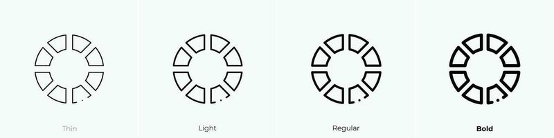 herladen icoon. dun, licht, regelmatig en stoutmoedig stijl ontwerp geïsoleerd Aan wit achtergrond vector