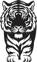 vector tijger welp speels zich afvragen levendig tijger strepen kleurrijk ontwerp