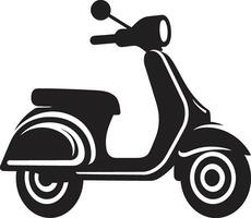 scooter tour vector grafiek scooter rijden delen app pictogrammen